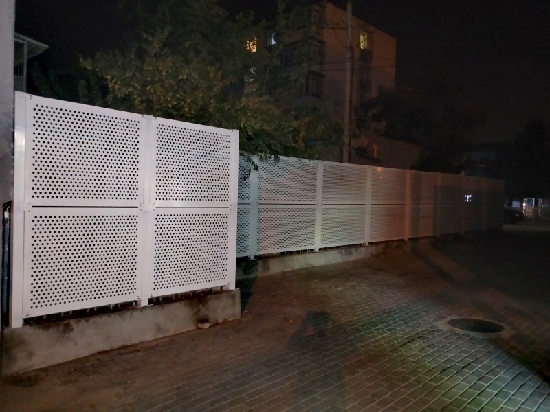 烤漆穿孔護欄
